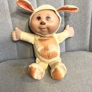 Cabbage Patch Kids Cuties Stuffed Plush Baby Doll CPK Puppy Dog  Retired 2012